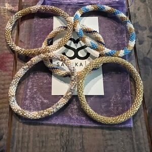 Sashka Co Beaded Bracelets Set of 5 B45